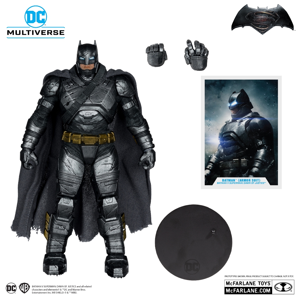 Mcfarlane Toys BATMAN V SUPERMAN: DAWN OF JUSTICE BATMAN ARMORED SUIT [พร้อมส่ง/ของใหม่]