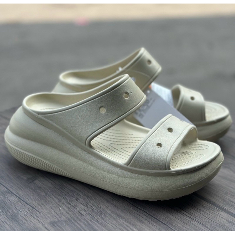 Crocs ผู้หญิงแท้ ส้นสูง พร้มส่งจากไท่ย รองเท้าแตะsandals