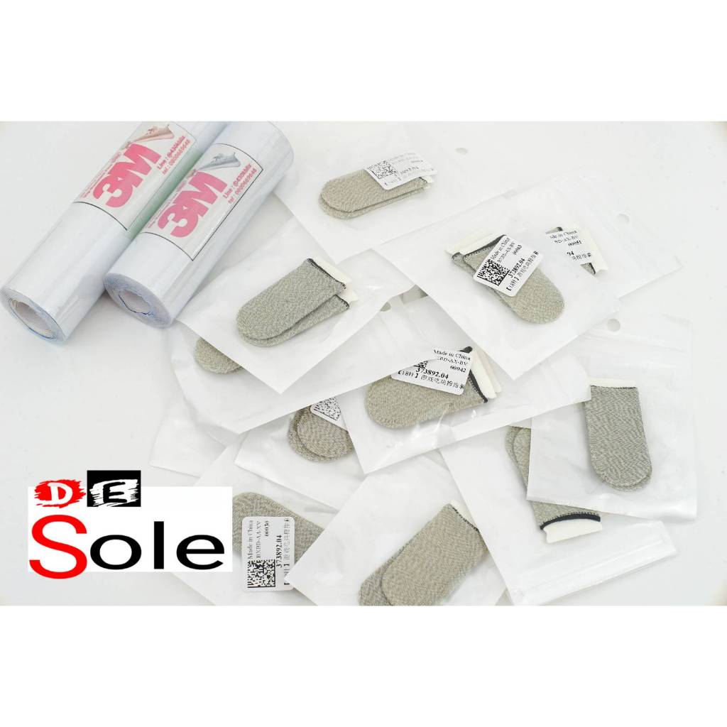 2 ชิ้น DE Sole Sleeve ปลอกนิ้วกันความร้อน DE Sole Sleeve Finger Heat Protection สำหรับติดโซล