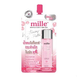 ** 1 ซอง **  Mille Whitening Rose Peptide 9 Complex มิลเล่ ไ…