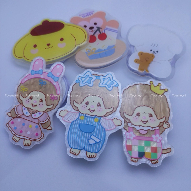 พร้อมส่ง Griptok ลายน่ารัก ที่ติดโทรศัพท์ ตัวติดมือถือ กริ๊บต็อก