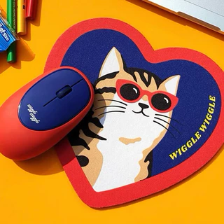 ✅ ขายดี Wiggle Wiggle Mouse Pad แผ่นรองเมาส์น่ารัก พร้อมพื้นกันลื่น