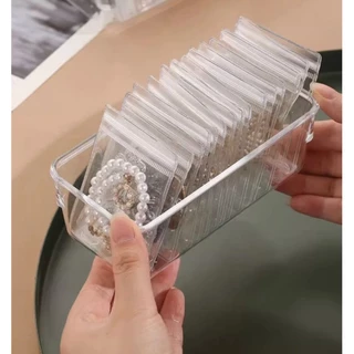 ถุงซิปล็อคใส ซองใส กันออกซิเดชั่น สําหรับใส่เครื่องประดับ สร้อยคอ แหวน สร้อยข้อมือ 1ถุง 20 ชิ้น
