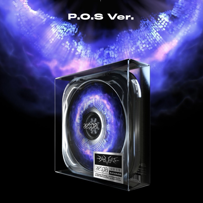 (พรี) Aespa - 1st Mini Album "SAVAGE" (P.O.S. ver.)