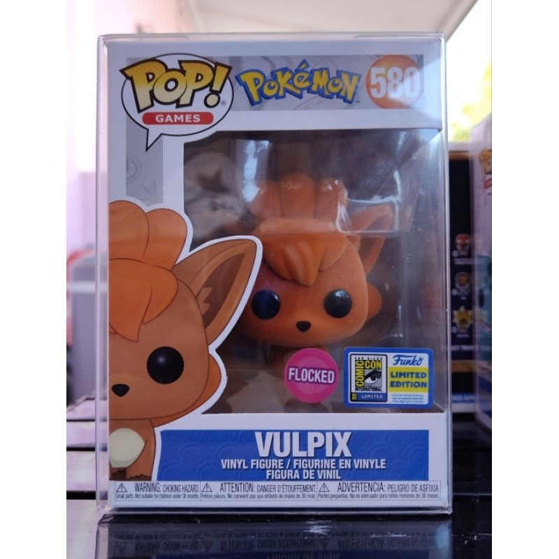 Funko Pop - Pokemon - Vulpix (Flocked)