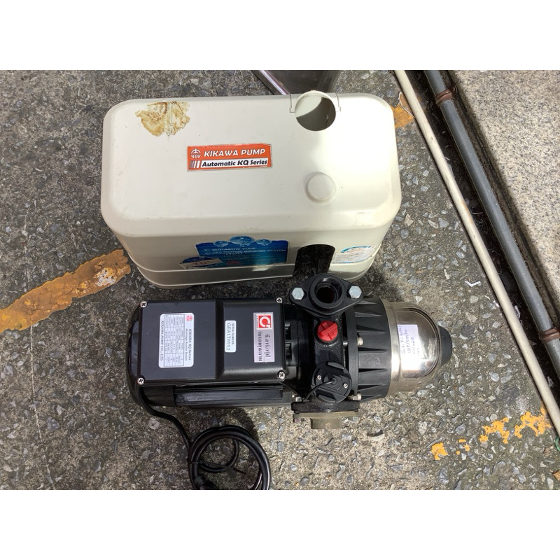 มือสอง ปั้มน้ำ KIKAWA PUMP 1HP-0.75Kw MODEL:KQ800Z ปั้มน้ำอัตโนมัติ ใช้ไฟ 220V,ปั้มน้ำแรงดันคงที่