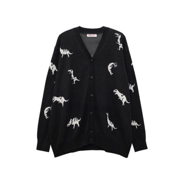 Black Cuvasourus Cardigan