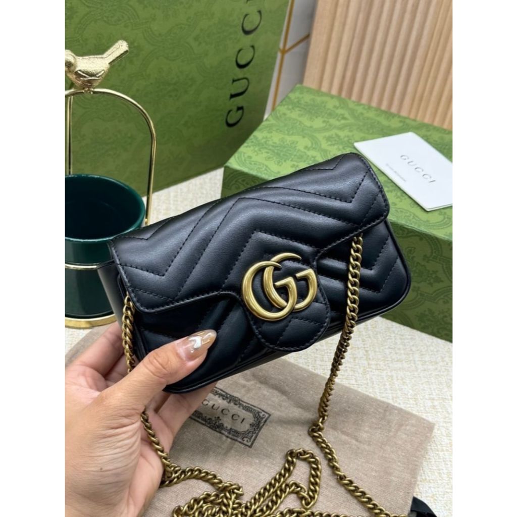 New Gucci Marmont  bag  Vip * size 16.5