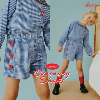 ADORE2112 AOB10007 : OVEREASY SHORTS ชุดเด็กผู้ชาย กางเกงขาส…