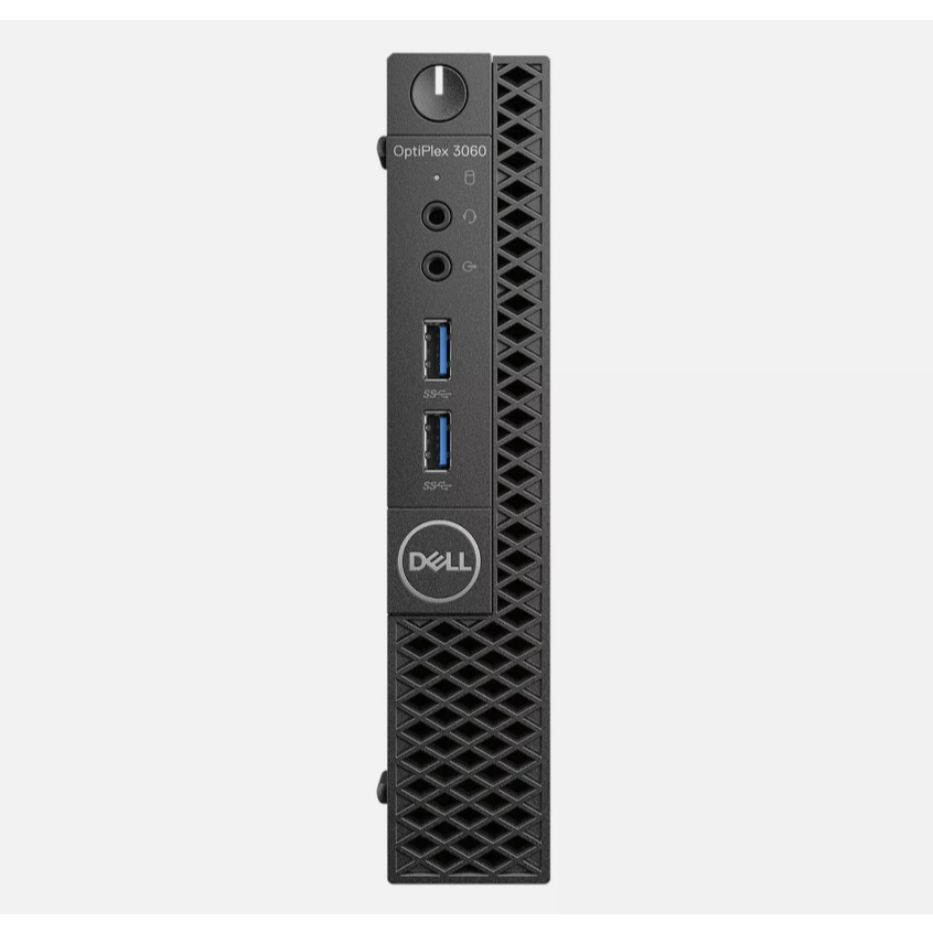 CPU มือสอง Mini PC Dell  รุ่น Optiplex 3060 CPU Core i5-8400T Max 3.30 GHz ฮาร์ดดิสก์ M.2 ลงโปรแกรมพ