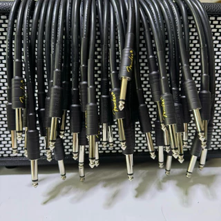 สายแจ็คกีตาร์ FENDER อย่างดี ยาว 3เมตร,5เมตร สำหรับต่อพ่วงกีตาร์ สายสัญญาณให้เสียงชัดเจน วัสดุเกรดดี พร้อมจัดส่ง