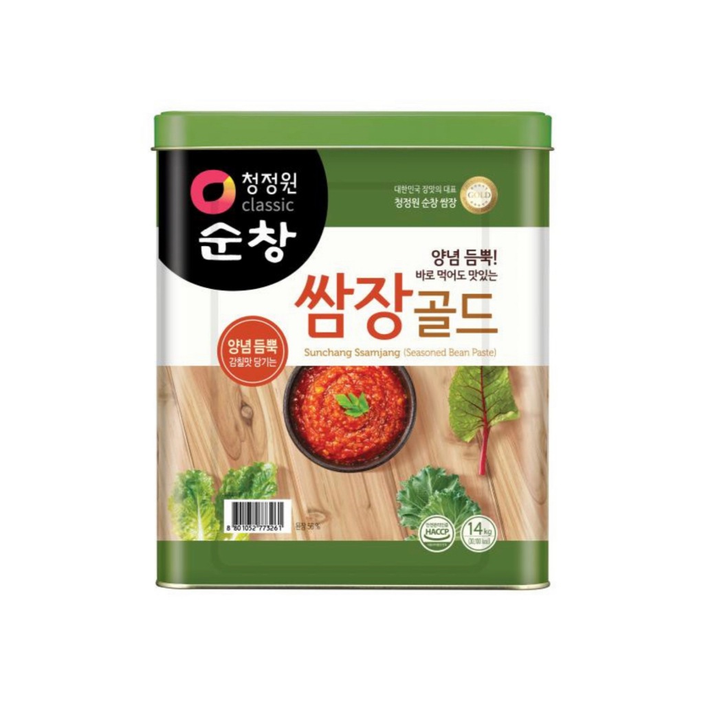 [ของแท้] 양념쌈장골드 Sunchang Ssamjang (ซัมจัง น้ำจิ้มเกาหลี) 14kg