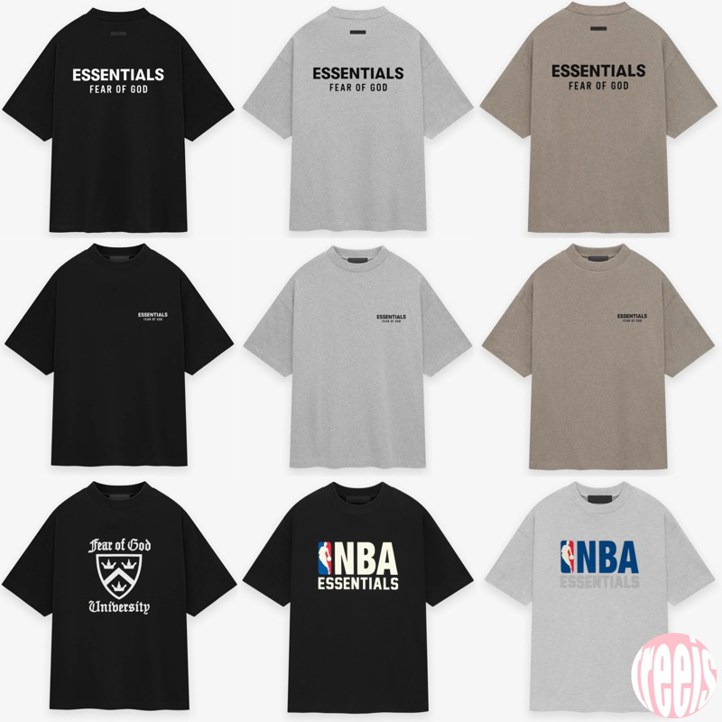 [ลด 20% ทักแชท] เสื้อยืด ESSENTIALS FW24 / NBA Holiday T-Shirt (พร้อมส่ง)