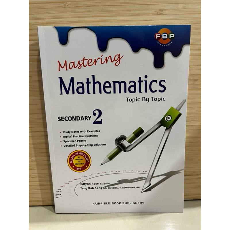 Mastering Mathematics Topic By Topic Secondary 2 (with answers)