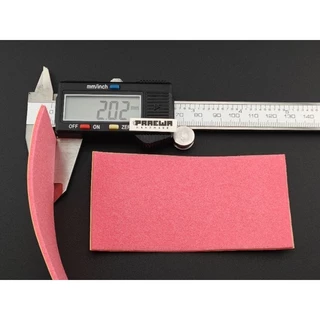 [2mm] เบรคชมพู ตัวโหด หนา 2mm - Mini4wd Brake Sponge 2mm Red