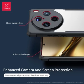 Xundd เคส ใช้สำหรับ VIVO X100 Case X200s X300 FE Pro Ultra เคสป้องกันการกันกระแทก เคสป้องกันแม่เหล็ก