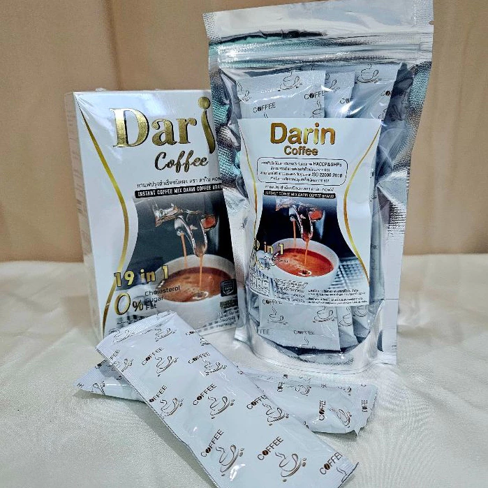 (หมดอายุ 20/11/2026) Darin Coffee กาแฟคุมหิว (1แพ็ค) อิ่มนาน ลดทานจุกจิก ไม่มีน้ำตาล ไขมัน0% thumbnail 4