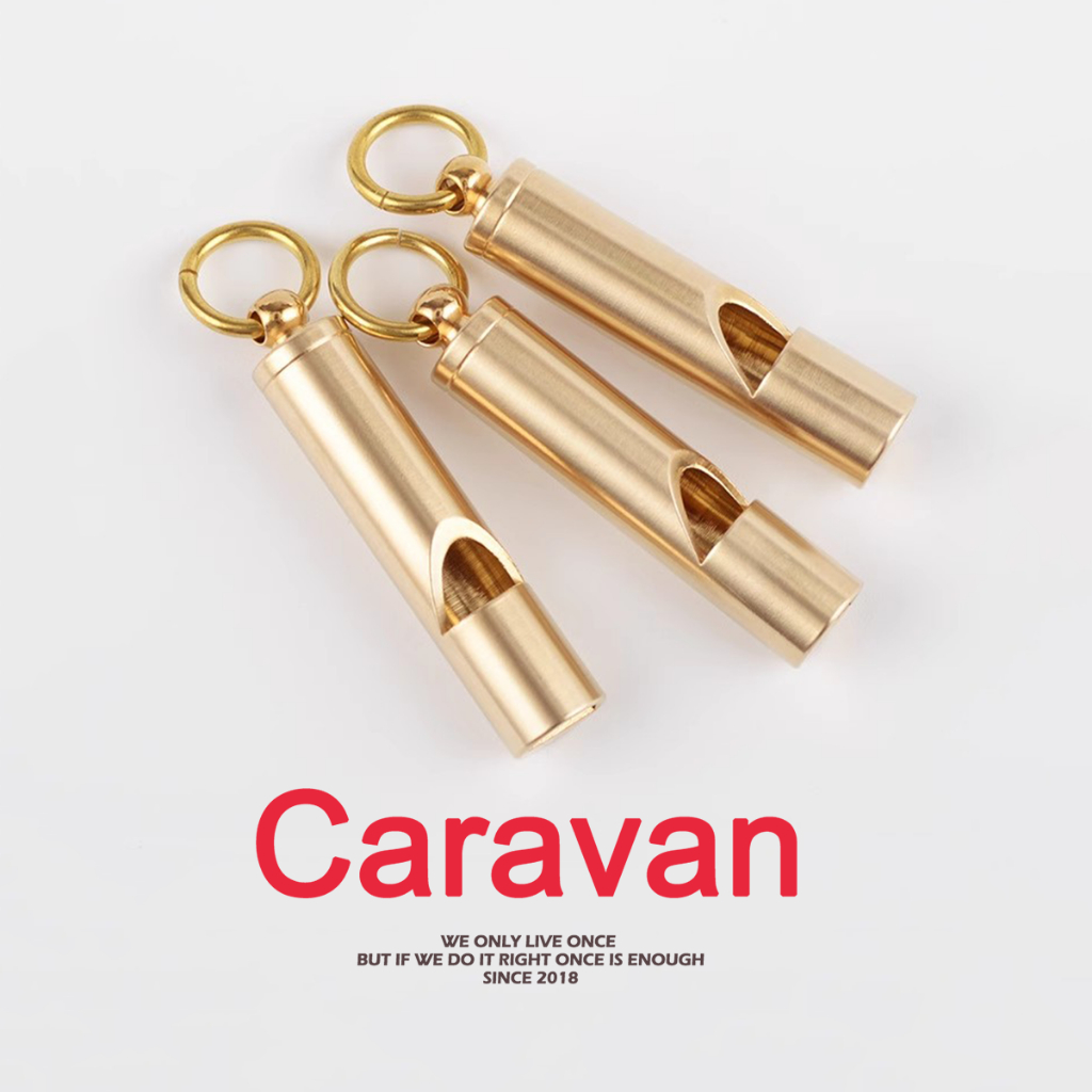 Caravan Crew Metal Whistle นกหวีด นกหวีดฉุกเฉิน นกหวีดกีฬา