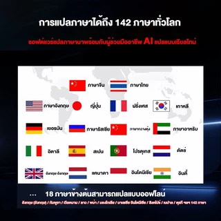 ⚡ส่งจาก กทม⚡S5 Pro เครื่องแปลภาษา แบบออฟไลน์ Offline Voice Translator, รองรับมากกว่า 142 ภาษา รองรับการแปลภาพถ่าย