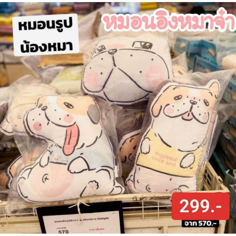 TULIP DELIGHT หมอนอิง หมาจ๋า Maaja #Total Dog Please