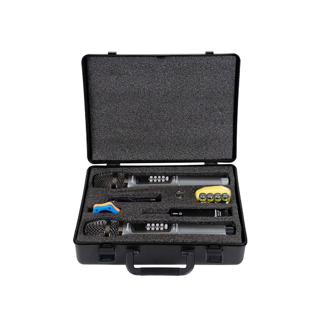 Sherman MIC-150+ Wireless Microphone Black ไมโครโฟนไร้สาย (แบบคู่)