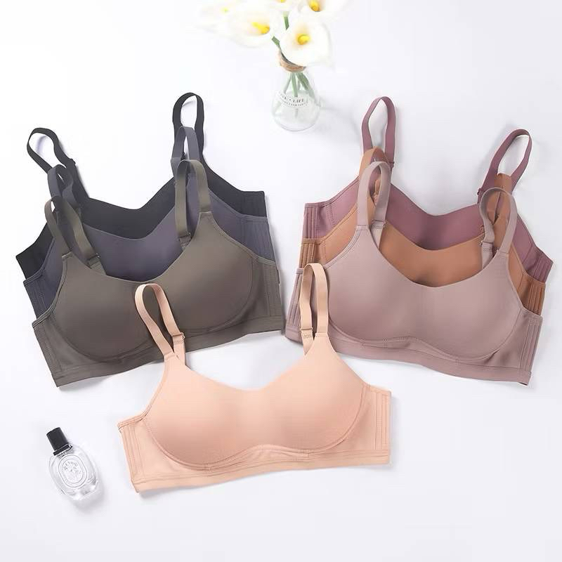 7026 สื้อในsport bra ไม่มีโครง เก็บกระชับ โอบอุ้มอก เก็บเนื้อข้างลำตัว36-42BC