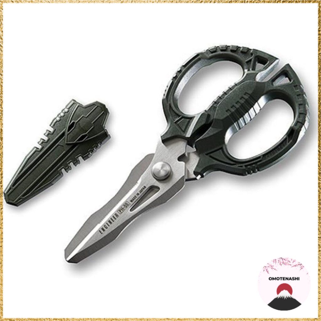 ENGINEER PH-55 Special stainless steel for blades, grip: PBT Iron Scissors GT with cap 56mm