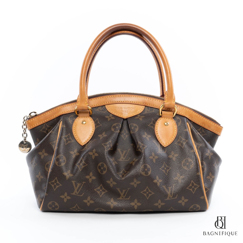 L V TIVOLI PM BROWN MONOGRAM GHW