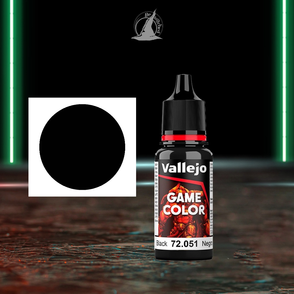 72051 Vallejo Game Color : Black Negro Bewitched