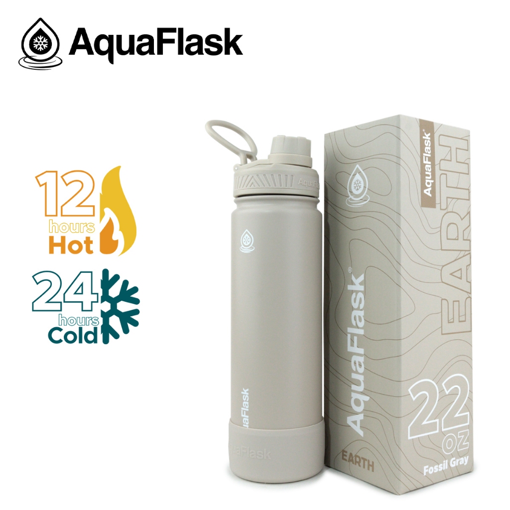 AquaFlask Earth Series Collection Limited Edition กระบอกน้ำเก็บความเย็น กระติกน้ำสแตนเลส (18/22/32/40oz) - รูปที่ 5