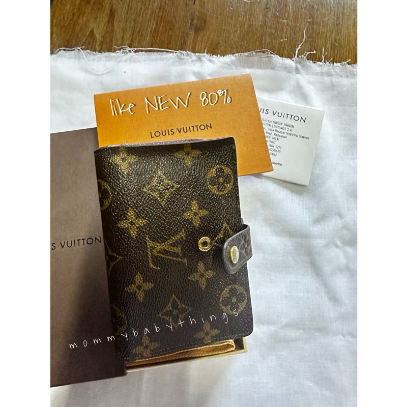 กระเป๋าสตางค์ หลุยส์วิตตอง  ลายโมโนแกรม ใส่เหรีญได้ มือ2 LV wallter