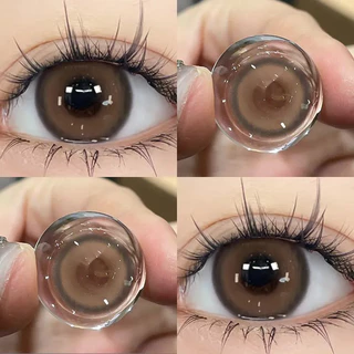 (COD)คอนแทคเลนส์สีคู่ (2 ชิ้น) เส้นผ่านศูนย์กลาง 14.5 มมคอนแทก kawaiiคอนแทคเลนส์สายตาคอนแทคเลนส์รายปี
