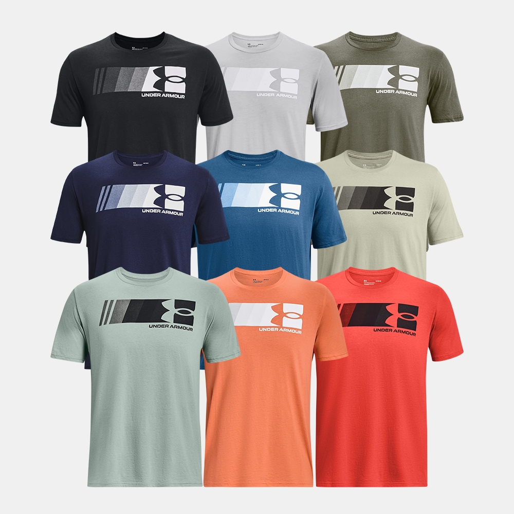 UNDERARMOUR เสื้อเทรนนิ่งคอกลมผู้ชาย รุ่น UA M FAST L CHEST SS MFO /1370954 (ฟ้า,เขียว)