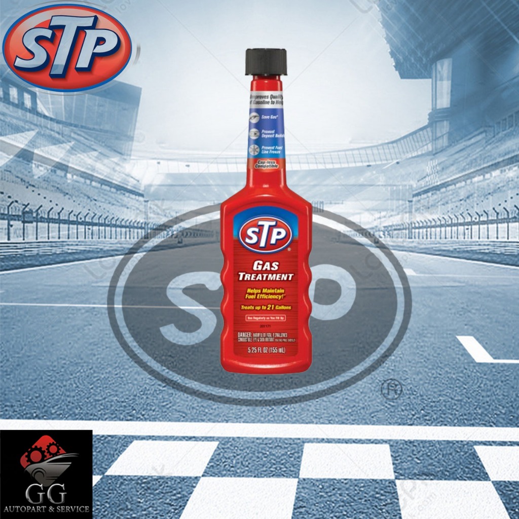 STP Gas Treatment หัวเชื้อน้ำมันเบนซิน ขนาด 155 มิลลิลิตร