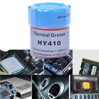 จารบี ซิลิโคน ระบายความร้อน ฮีตซิงค์ นําความร้อนได้ดี Silicone Thermal grease Thermal paste #HY410-Halnziye (1 กระปุก)
