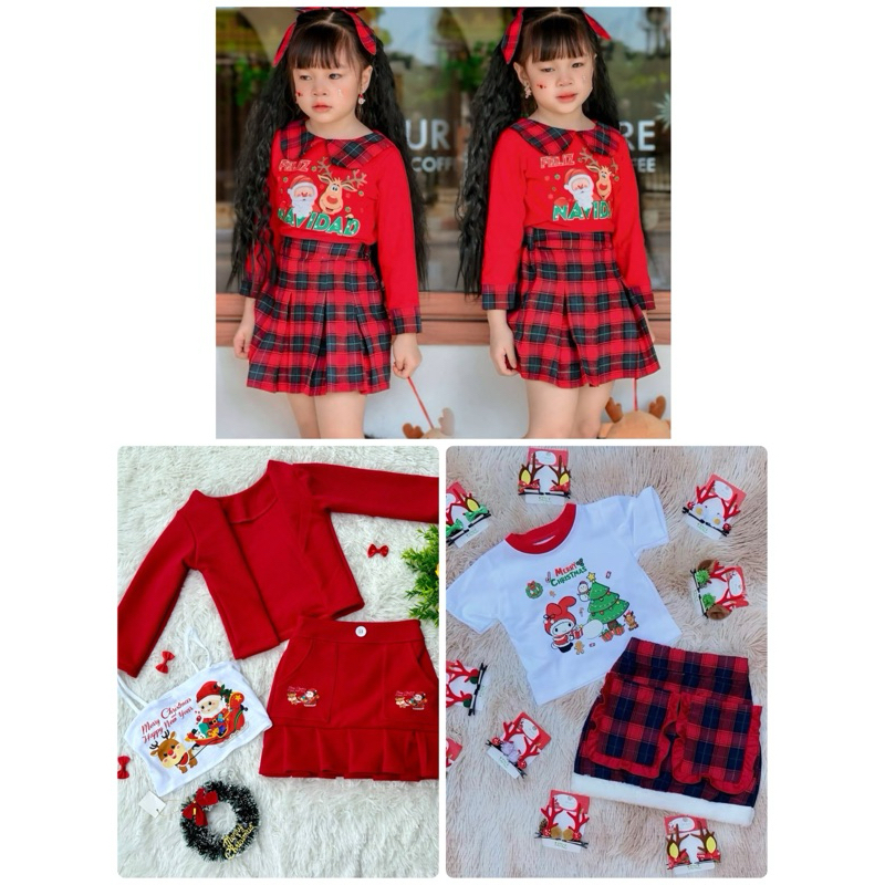 ชุดคริสมาสลูกสาว ซานตี้ ซานต้าใส่ปีใหม่