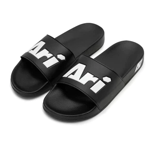 รองเท้าแตะ ARI SANDALS - WHITE BLACK สีขาวดำ มีถุงผ้าใบใหญ่❤️‍🔥