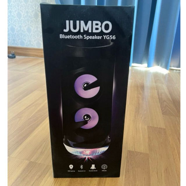 สินค้ามี 1 ชิ้น ลำโพงบลูทูธจัมโบ้ ลำโพงบลูทูธขนาดใหญ่ Jumbo bluetooth yg56มือ 1