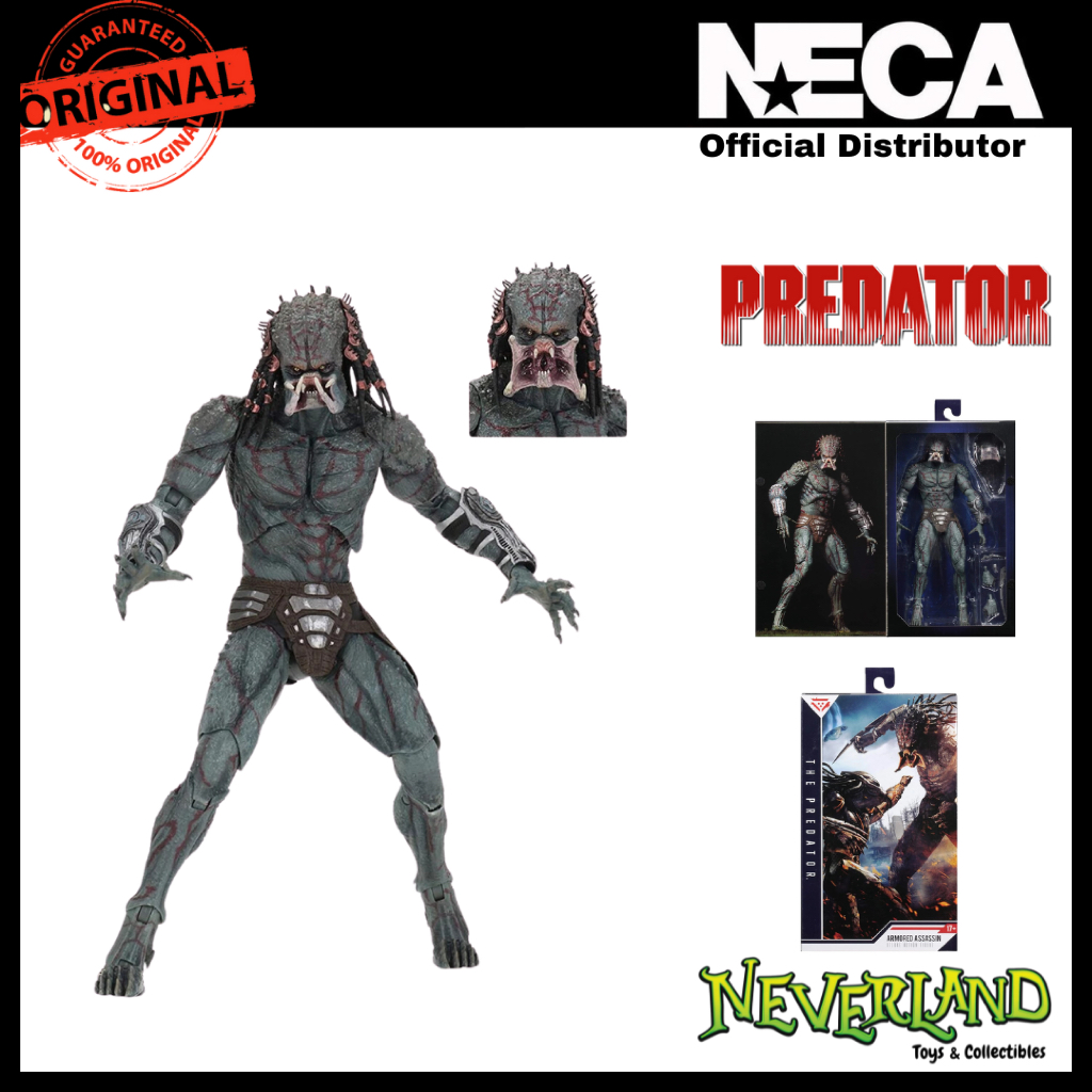 NECA  Predator (2018) – 7” Scale Action Figure – Deluxe Armored Assassin Predator