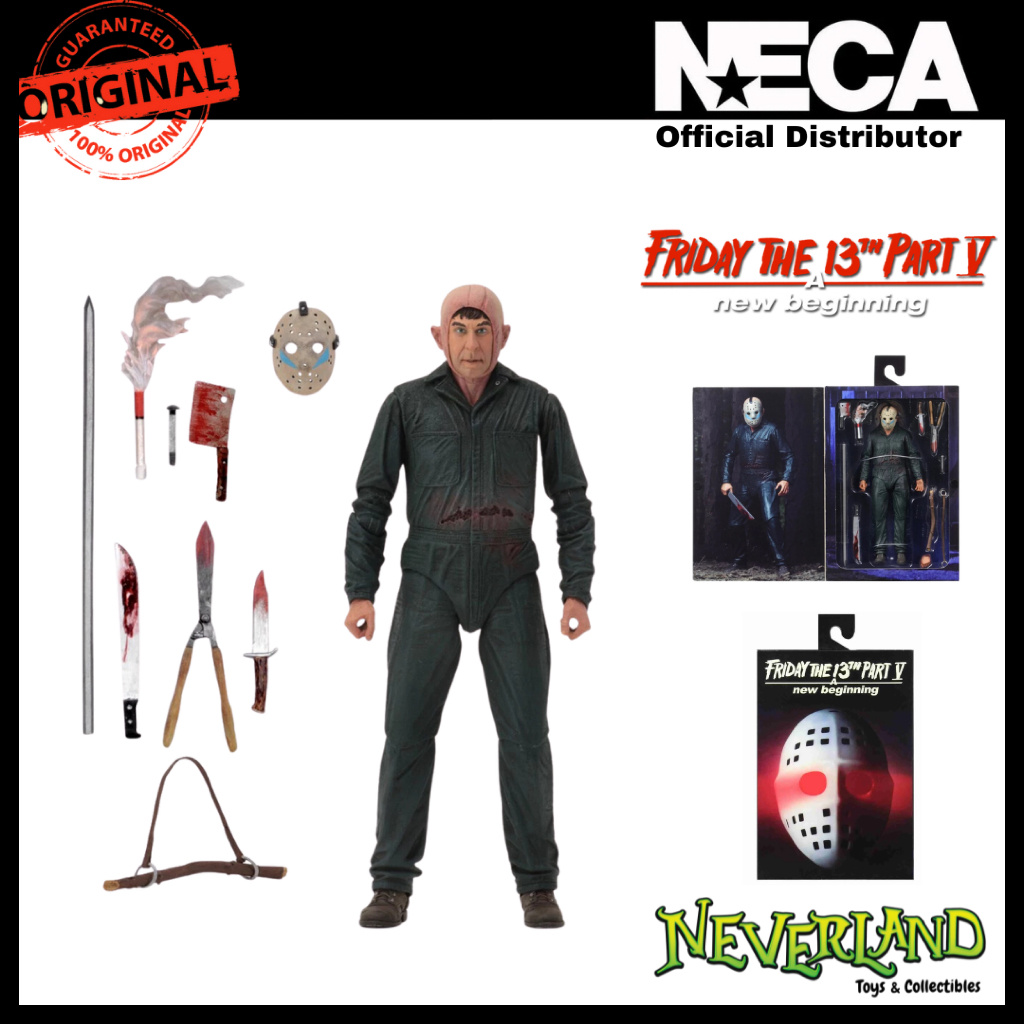 (NECA) Friday the 13th - 7" Scale Action Figure - Ultimate Part 5 Roy Burns