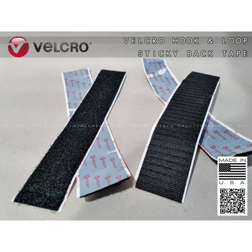 ตีนตุ๊กแกกาวตัวเมียของ VELCRO USA เหนียว หนึบ ทน ไม่ฟีบ MADE IN USA. Tactical Helmet แทคติคอล