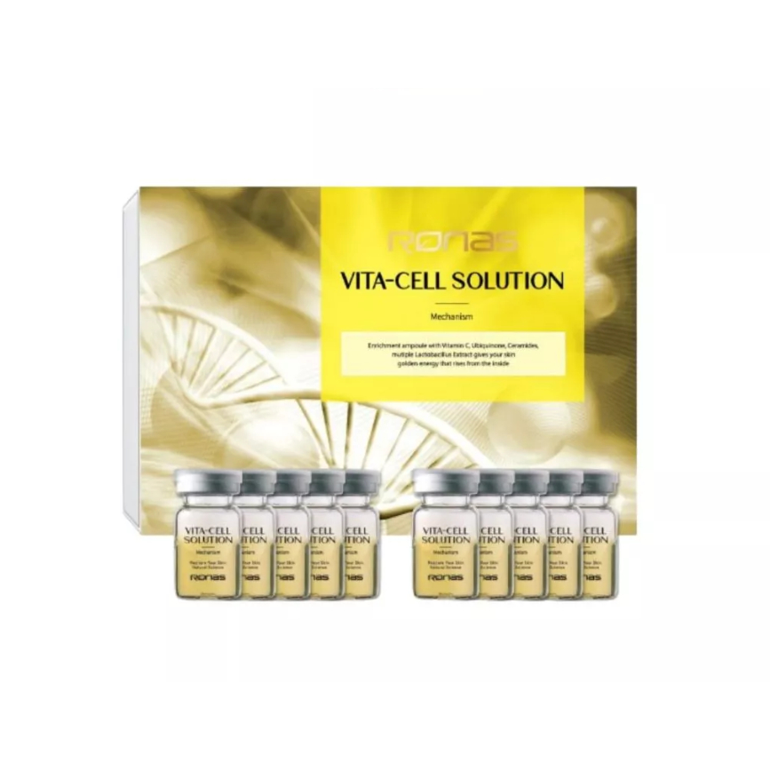 (💗แท้ / พร้อมส่ง💗) Ronas Vita Cell Solution Stem.ce.ll พีช มาพร้อมวิตามินเพียบ