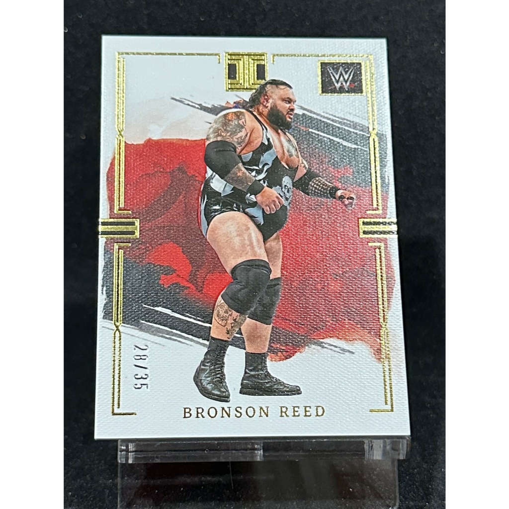 RUN /35 BRONSON REED PANINI IMPECCABLE WWE RAW