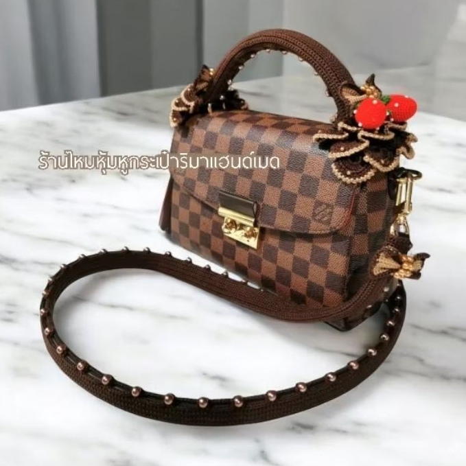 ไหม​หุ้ม​หู​กระเป๋า​ lv Croisette​ พรีออ​เดอร์​