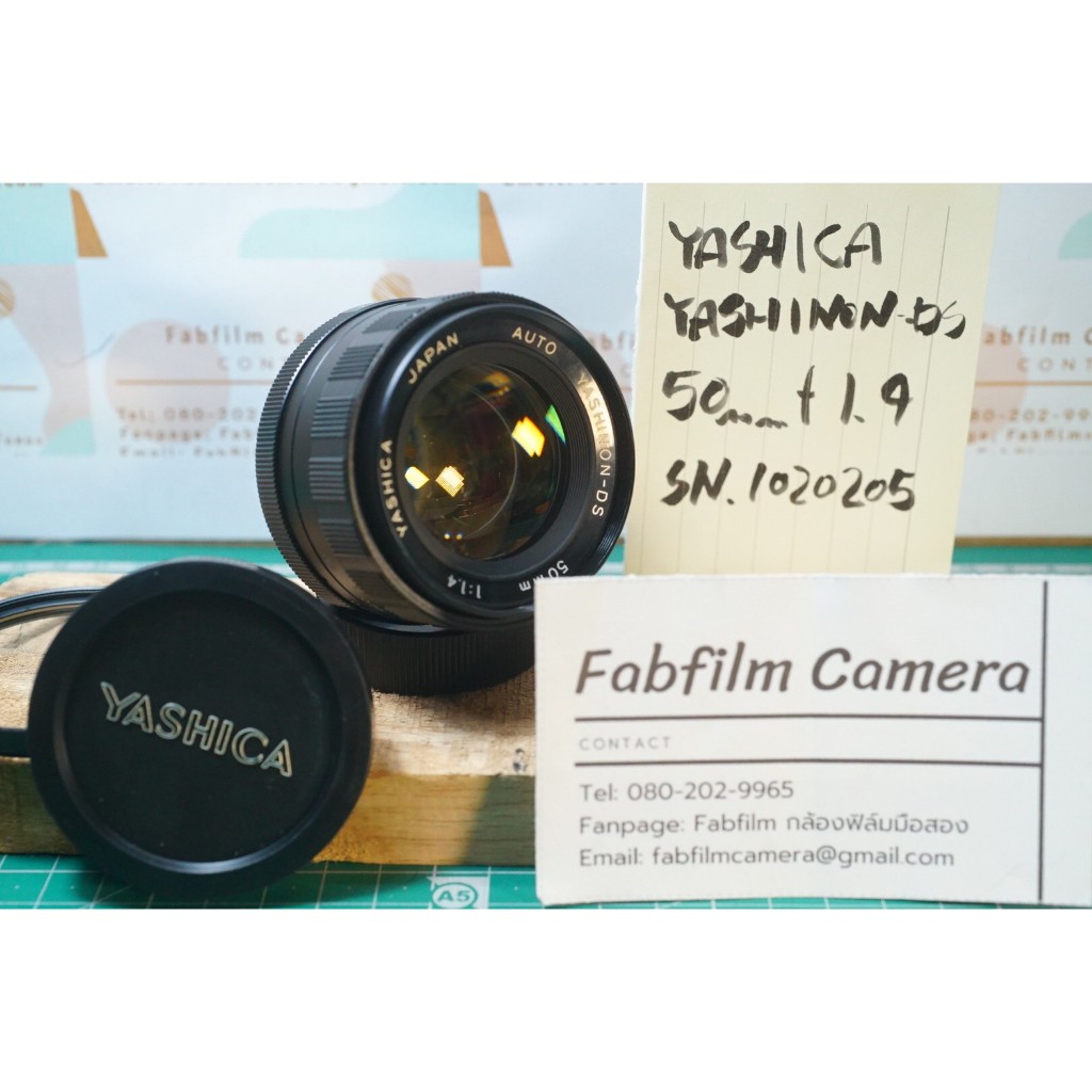 Yashica Yashinon  DS 50mm F1.4 (Made by Tomioka)