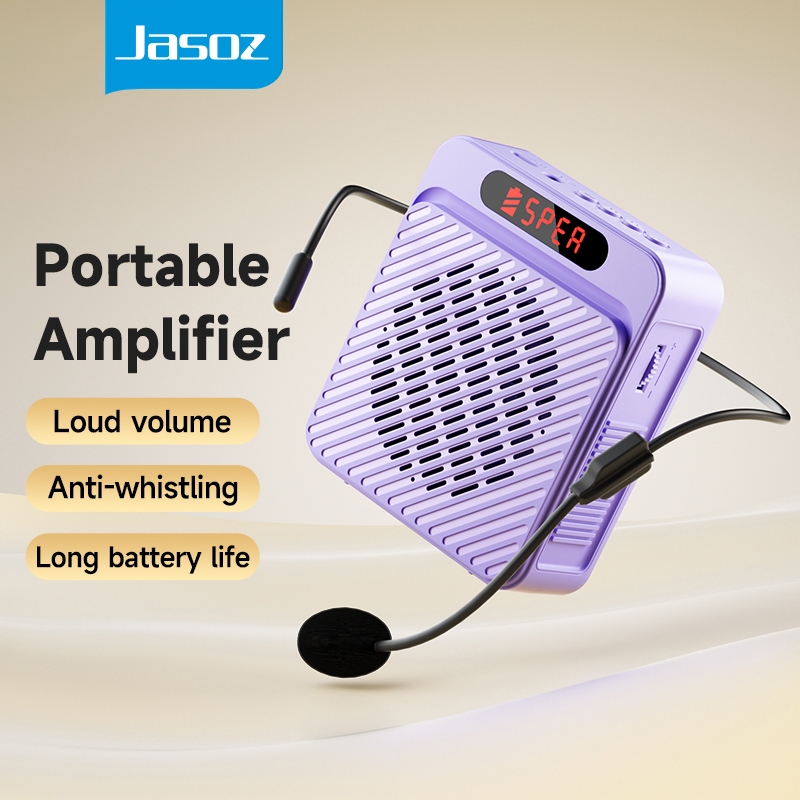 ⚡ส่งจาก กทม⚡Jasoz โทรโข่ง ไมค์ไกด์ bluetooth ไมค์ช่วยสอน ไมค์ลอย โทรโข่ง เครื่องขยายเสียง ลำโพงพกพา