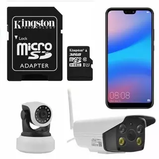 Kingston Micro sd card Memory Card 8GB 16GB 32GB 64GB 128GB 256GB 512GB กล้อง/กล้องติดรถยนต์ โทรศัพท์มือถือ
