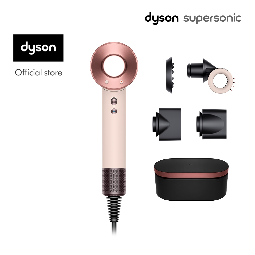 Dyson Supersonic ™ hair dryer HD15 (Ceramic Pink/Rose Gold) with Presentation Case ไดร์เป่าผม