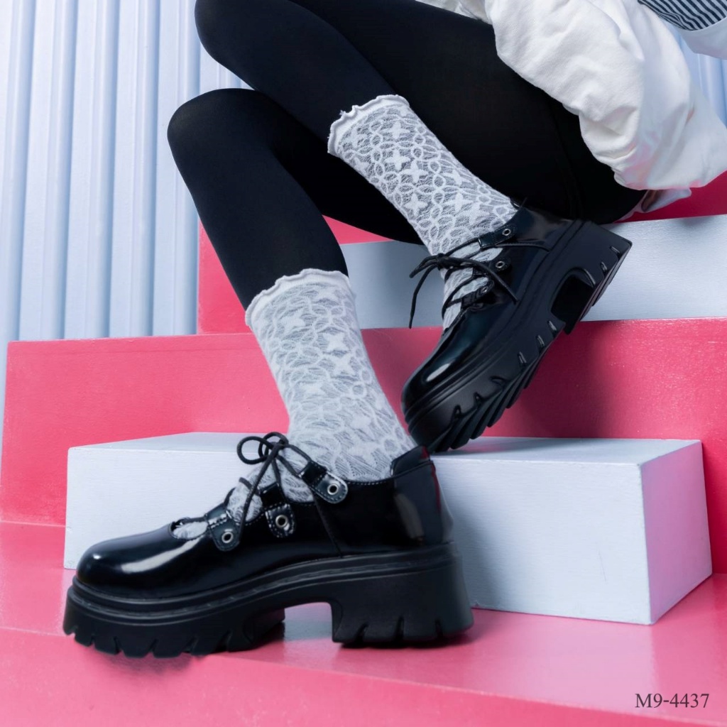 Mellowco รองเท้าบูทข้อสั้น ส้น Platform รุ่น Call Me Iris M9-4437