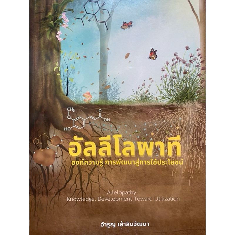 9786166192766 c112 อัลลีโลพาที :องค์ความรู้ การพัฒนาสู่การใช้ประโยชน์ ( จำรูญ เล้าสินวัฒนา )
